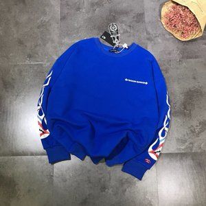 ♥♥♥Chrome Hearts Round neck and fleece hoodie